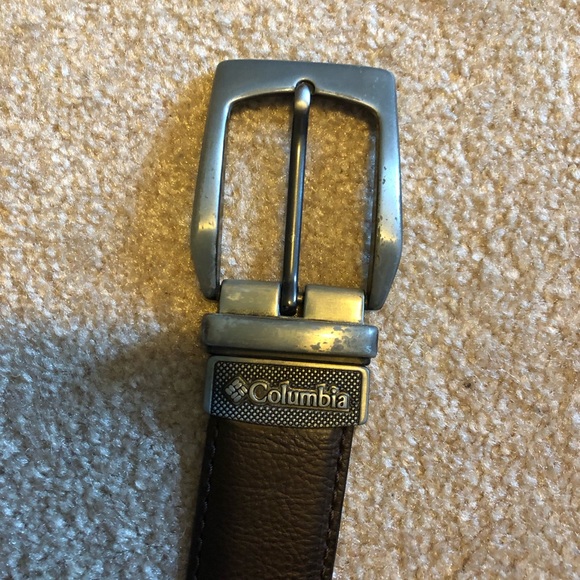Columbia Accessories - Columbia Reversibe Leather Belt 43 Length